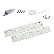햇살조명 G6 LED 주방등 모듈 세트 36W 418 x 70 mm, 주백색, 1세트