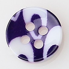 HR大鈕扣 維安蒂安 NO10 鈕扣 11mm, 混合顏色, 8個