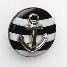 HR大鈕扣 聖多明哥鈕扣 NO23 21mm, 混合顏色, 12個