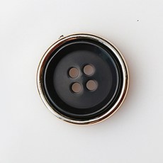 HR大鈕扣 聖多明哥鈕扣 NO10 21mm, 混合顏色, 12個