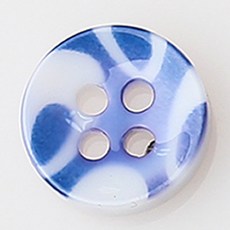 HR大鈕扣 萬象 NO8 鈕扣 11mm, 混色, 12個