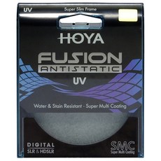 호야 카메라 필터, FUSION ANTISTATIC UV (58mm), 1개