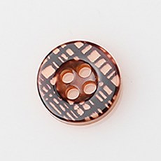 HR大鈕扣 貝魯特鈕扣 NO45 11mm, 混合顏色, 12個