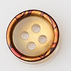 HR大鈕扣 貝魯特鈕扣 NO3 11mm, 混合顏色, 12個