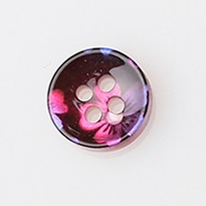 HR大鈕扣 貝魯特鈕扣 NO27 11mm, 混合顏色, 12入