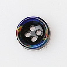 HR大鈕扣 貝魯特鈕扣 NO26 11mm, 混合顏色, 12個