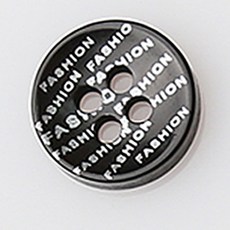 HR大鈕扣 貝魯特鈕扣 NO1 11mm, 混合顏色, 12個