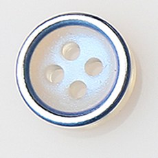 HR大鈕扣 貝魯特鈕扣 NO7 11mm, 混合顏色, 12入
