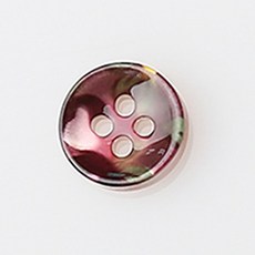 HR大鈕扣 貝魯特鈕扣 NO28 11mm, 混合顏色, 12入