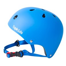 TOPKIDS 孩童用城市安全帽+護具組, 藍色