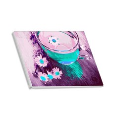헬로페인팅 반하지오 그림그리기 DIY 도면 꽃차한잔시리즈13 + 3p 랜덤 발송, 혼합 색상, 1개