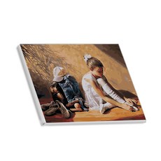 헬로페인팅 반하지오 그림그리기 DIY 도면 고독시리즈01 + 3p 랜덤 발송, 혼합 색상, 1개