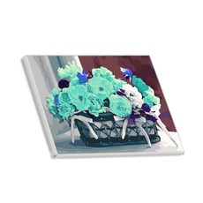 헬로페인팅 반하지오 그림그리기 DIY 도면 꽃바구니시리즈09 + 3p 랜덤 발송, 혼합 색상, 1개