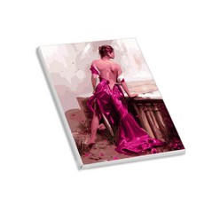 헬로페인팅 반하지오 그림그리기 DIY 도면 여인시리즈10 + 3p 랜덤 발송, 혼합 색상, 1개