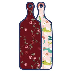 Roem Design Blue Edition 上菜用雙面砧板 九官鳥粉紅, 玫瑰紅色, 1個