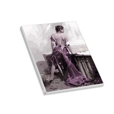 Hello Painting Banjjio畫畫DIY圖紙 女人系列12+3入 隨機出貨, 混色