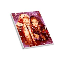 헬로페인팅 반하지오 그림그리기 DIY 도면 겨울소녀시리즈10 + 3p 랜덤 발송, 혼합 색상, 1개