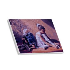 Hello Painting Banjjio畫畫DIY圖紙 孤獨系列04+3入 隨機出貨, 混色