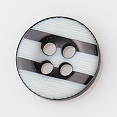 HR大鈕扣 莫斯科鈕扣 NO49 11mm, 混合顏色, 12個