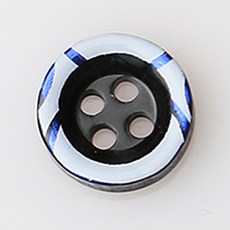 HR大鈕扣 莫斯科鈕扣 NO5 11mm, 混色, 12個