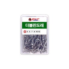 백경조침 스키야박스 포장 더블핀도래 20p BK3056, 1개