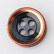 HR大鈕扣 莫斯科鈕扣 NO25 11mm, 混合顏色, 12個