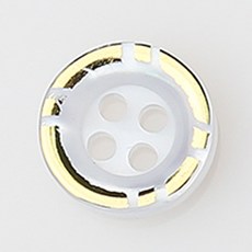 HR大鈕扣 莫斯科鈕扣 NO9 11mm, 混合顏色, 12個