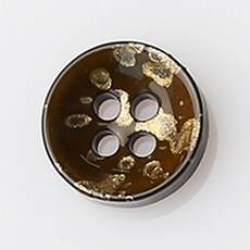 HR大鈕扣 莫斯科鈕扣 NO7 11mm, 混合顏色, 12個
