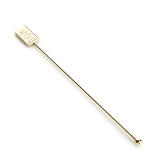 벨르디자인 머들러 사각 골드바, 골드, 1개