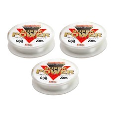 백경조침 낚싯줄 스풀 BK4110 3p, 투명