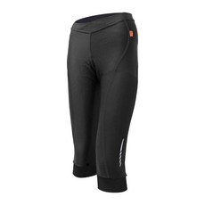 MCN 여성용 WMP7-BLACK 패드 7부 자전거 바지