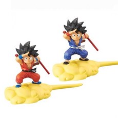 BANPRESTO 009龍珠童年雲拍孫悟空A+B人偶套組, 1套