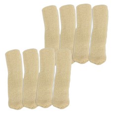 그뤠잇라이프 의자 소음방지 커버 심플아이보리 4p, 2개