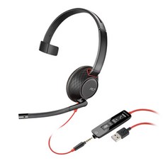 plantronics 繽特力 Blackwire 耳機麥克風, C5210-M, 混合顏色
