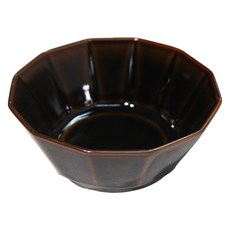 이시마루토게이 하사미 토게이 멘토리 칼라 볼, 다크 브라운, 1개