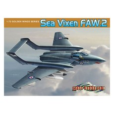 DRAGON DRAGON SEA VIXEN FAW 2塑膠模型戰鬥機, 1個