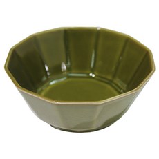 이시마루토게이 하사미 토게이 멘토리 칼라 볼, 다크 그린, 1개