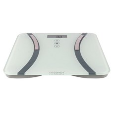 핏코치 팻 스케일 BIA 체지방 측정 스마트 체중계, FAT SCALE BIA, 화이트, 1개