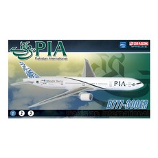 DRAGON DRAGON 1/400 PAKISTAN INTERNATIONAL塑膠模型客機, 1個