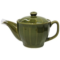 이시마루토게이 하사미 토게이 멘토리 칼라 티포트, 다크 그린, 1개