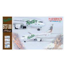 DRAGON DRAGON 1/400 FRONTIER B737-300塑膠模型客機, 1個