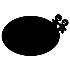 쿠 홈 인테리어 아크릴 메모 보드 MO 60 걸이형 블랙 대, 1개