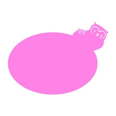 쿠 홈 인테리어 아크릴 메모 보드 MO 58 부착형 대, 1개, 핑크