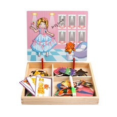 Kiumhouse 公主玩磁鐵拼圖, 1套