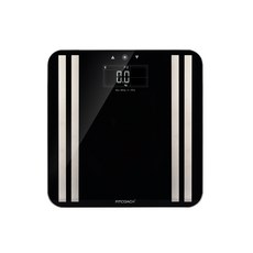 핏코치 체지방 측정 스마트 체중계, FIT-COACH FAT SCALE PRO, 블랙, 1개