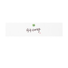봄91 수능대박 띠지, 혼합 색상, 50개입
