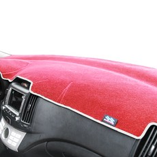 본투로드 싸다 대쉬보드커버 와인 원단 화이트 라인 + DUB 종이 방향제, BMW, F33 4시리즈 2014년~(HUD 유)