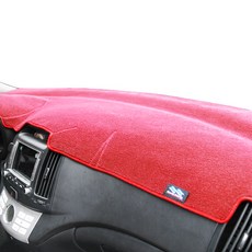 BORN TO ROAD 超值 汽車儀表板避光墊 酒紅色布料 紅線 + DUB 紙質芳香劑, All New Malibu 16年~18年11月(無中央/有前方感應器)