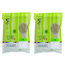 김연도 맛담은 영양잡곡 녹미, 600g, 2개입