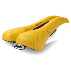 SMP 하이브리드 로드 MTB 출퇴근용 안장, 옐로우, 1개
